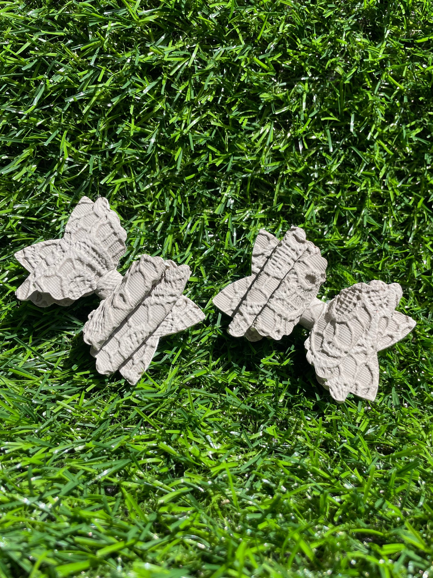 Grey Embossed Piggy Set