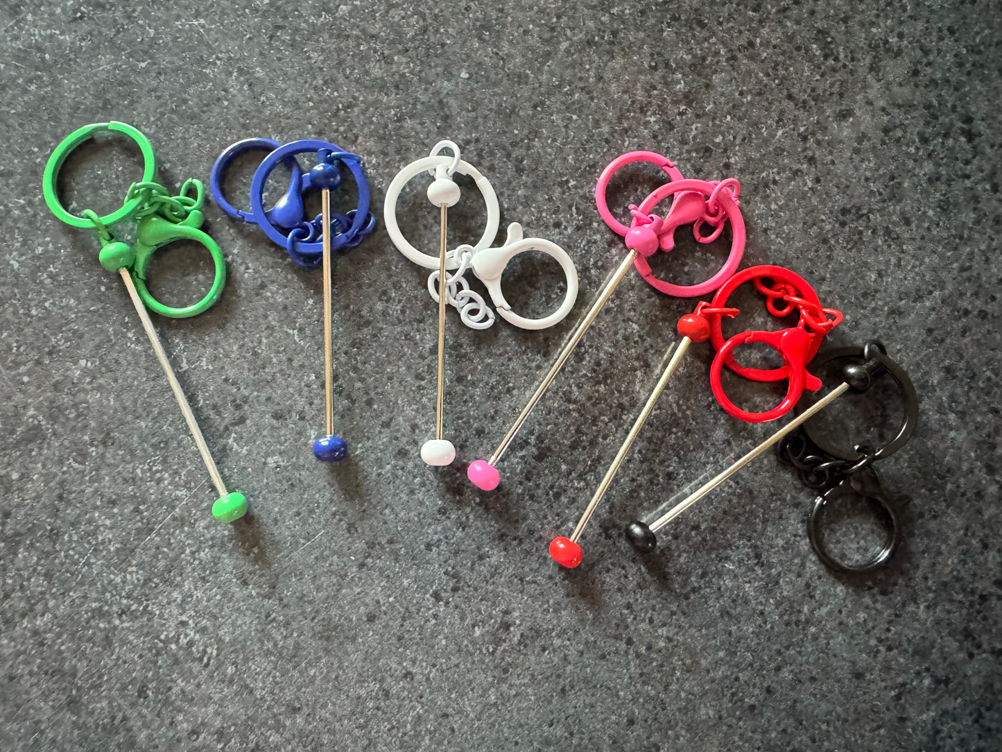 Beadable Keychain Blanks