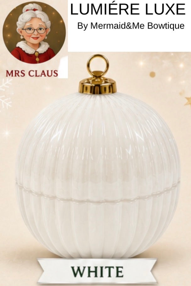 Christmas Bauble Candle