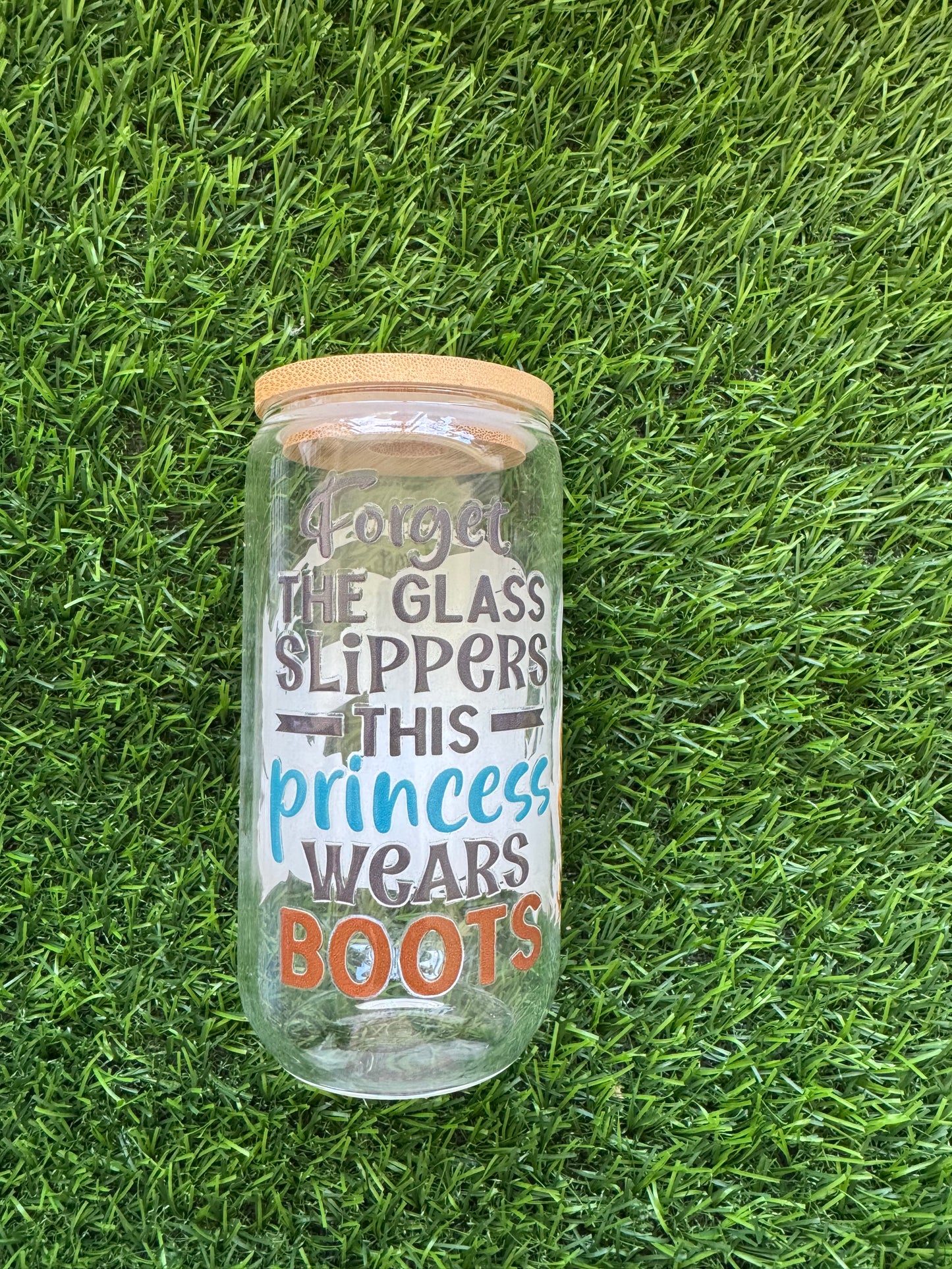 Princess Boots- Glass