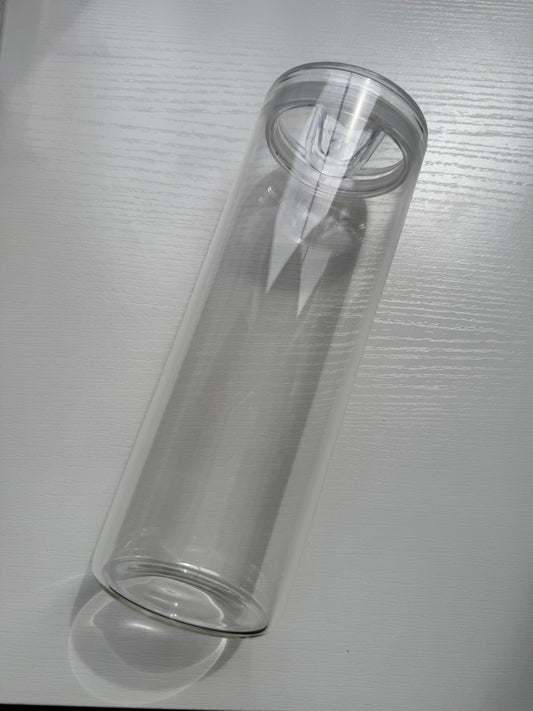 25oz Clear Straight Glass Tumbler